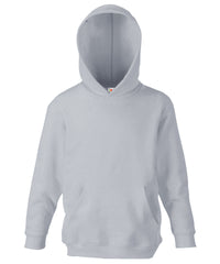 Fruit of the Loom Kids Classic Hooded Sweatshirt - Heather Grey