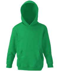Fruit of the Loom Kids Classic Hooded Sweatshirt - Kelly Green