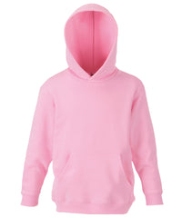 Fruit of the Loom Kids Classic Hooded Sweatshirt - Light Pink