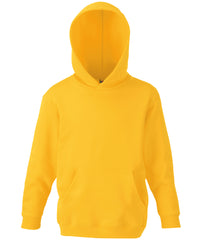 Fruit of the Loom Kids Classic Hooded Sweatshirt - Sunflower