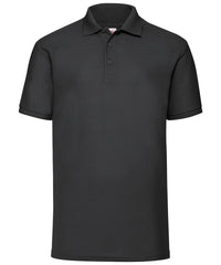 Fruit of the Loom 65/35 Polo - Black*