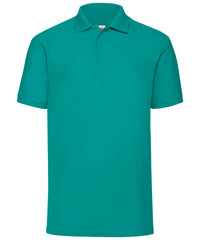 Fruit of the Loom 65/35 Polo - Emerald
