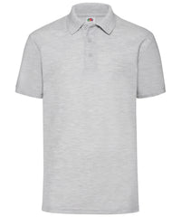 Fruit of the Loom 65/35 Polo - Heather Grey*