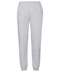 Fruit of the Loom Classic 80/20 Elasticated Sweatpants - Heather Grey