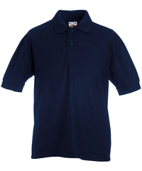 Fruit of the Loom Kids 65/35 Piqué Polo - Deep Navy