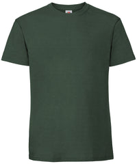 Fruit of the Loom Iconic 195 Ringspun Premium T - Bottle Green