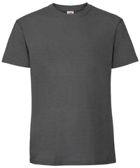 Fruit of the Loom Iconic 195 Ringspun Premium T - Light Graphite