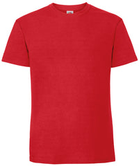 Fruit of the Loom Iconic 195 Ringspun Premium T - Red
