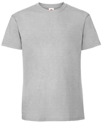 Fruit of the Loom Iconic 195 Ringspun Premium T - Zinc