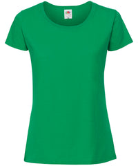 Fruit of the Loom Women's Iconic 195 Ringspun Premium T-shirt - Kelly Green