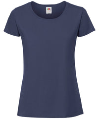 Fruit of the Loom Women's Iconic 195 Ringspun Premium T-shirt - Navy