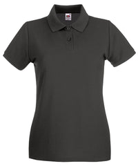 Fruit of the Loom Women's Premium Polo - Light Graphite