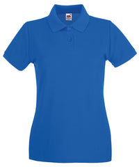 Fruit of the Loom Women's Premium Polo - Royal Blue