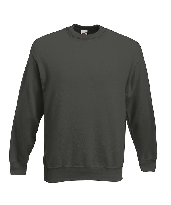 Fruit of the Loom Premium 70/30 Set-in Sweatshirt - Charcoal*