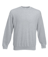 Fruit of the Loom Premium 70/30 Set-in Sweatshirt - Heather Grey*