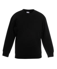 Fruit of the Loom Kids Premium Set-in Sweatshirt - Black