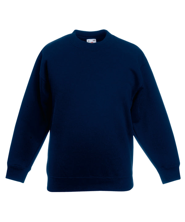 Fruit of the Loom Kids Premium Set-in Sweatshirt - Deep Navy