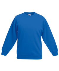 Fruit of the Loom Kids Premium Set-in Sweatshirt - Royal Blue