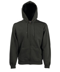 Fruit of the Loom Premium 70/30 Hooded Sweatshirt Jacket - Charcoal*
