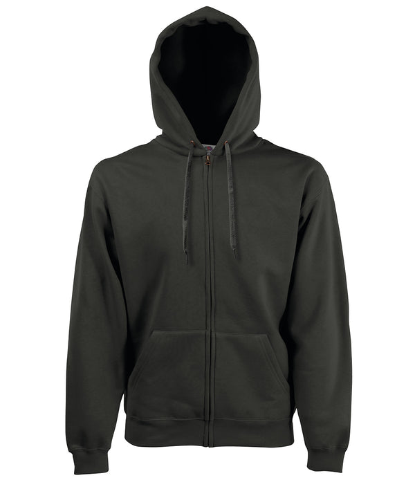 Fruit of the Loom Premium 70/30 Hooded Sweatshirt Jacket - Charcoal*