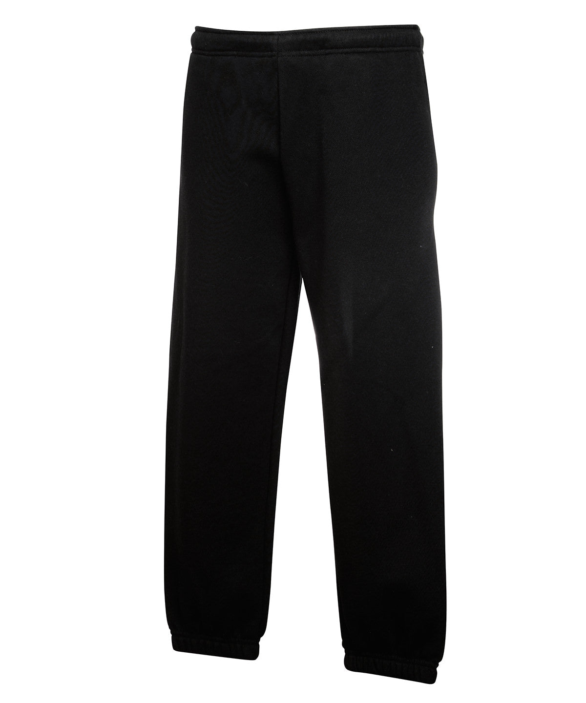 Fruit of the Loom Kids Premium Elasticated Cuff Jog Pants - Black