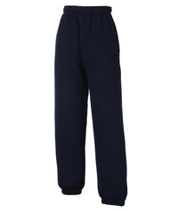 Fruit of the Loom Kids Premium Elasticated Cuff Jog Pants - Deep Navy