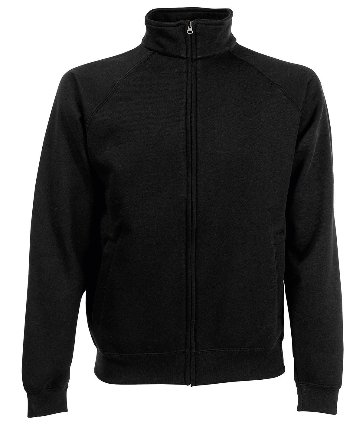 Fruit of the Loom Premium 70/30 Sweatshirt Jacket - Black