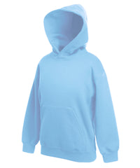 Fruit of the Loom Kids Premium Hooded Sweatshirt - Sky Blue