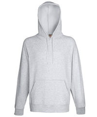 Fruit of the Loom Lightweight Hooded Sweatshirt - Heather Grey