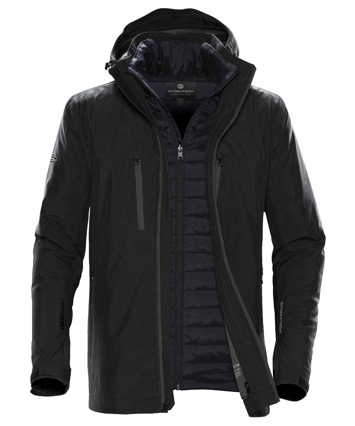 Stormtech Matrix System Jacket - Black/Carbon*