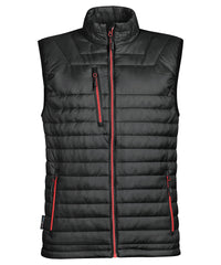 Stormtech Gravity Thermal Vest - Black/True Red