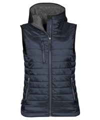 Stormtech Women's Gravity Thermal Vest - Navy/Charcoal