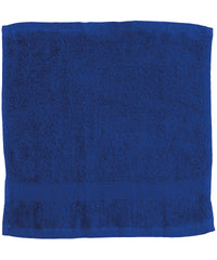 Towel City Luxury Range Face Cloth - Royal