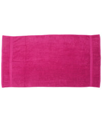 Towel City Luxury Range Bath Towel - Fuchsia