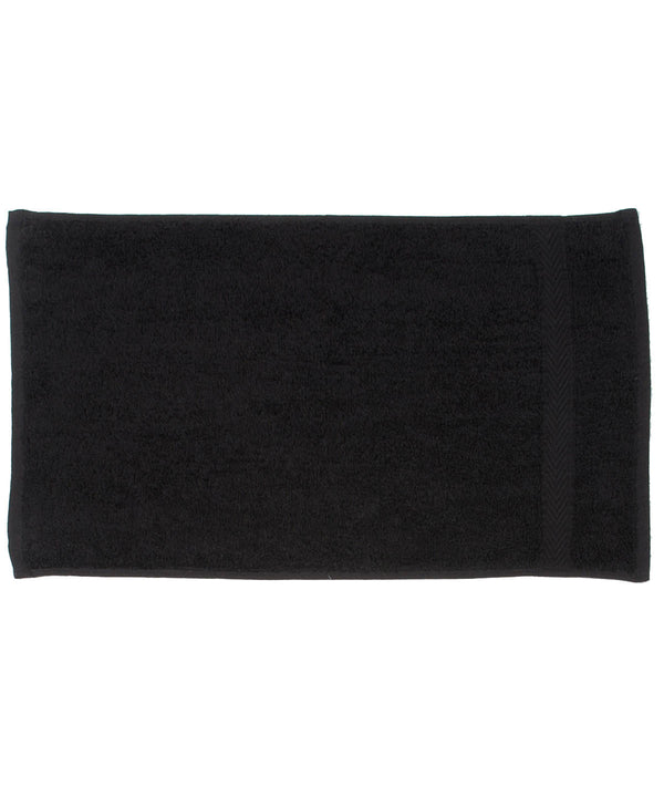 Towel City Luxury Range Guest Towel - Black