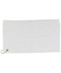 Towel City Luxury Range Golf Towel - White