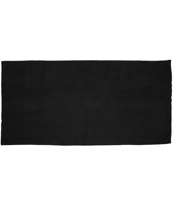 Towel City Microfibre Guest Towel - Black