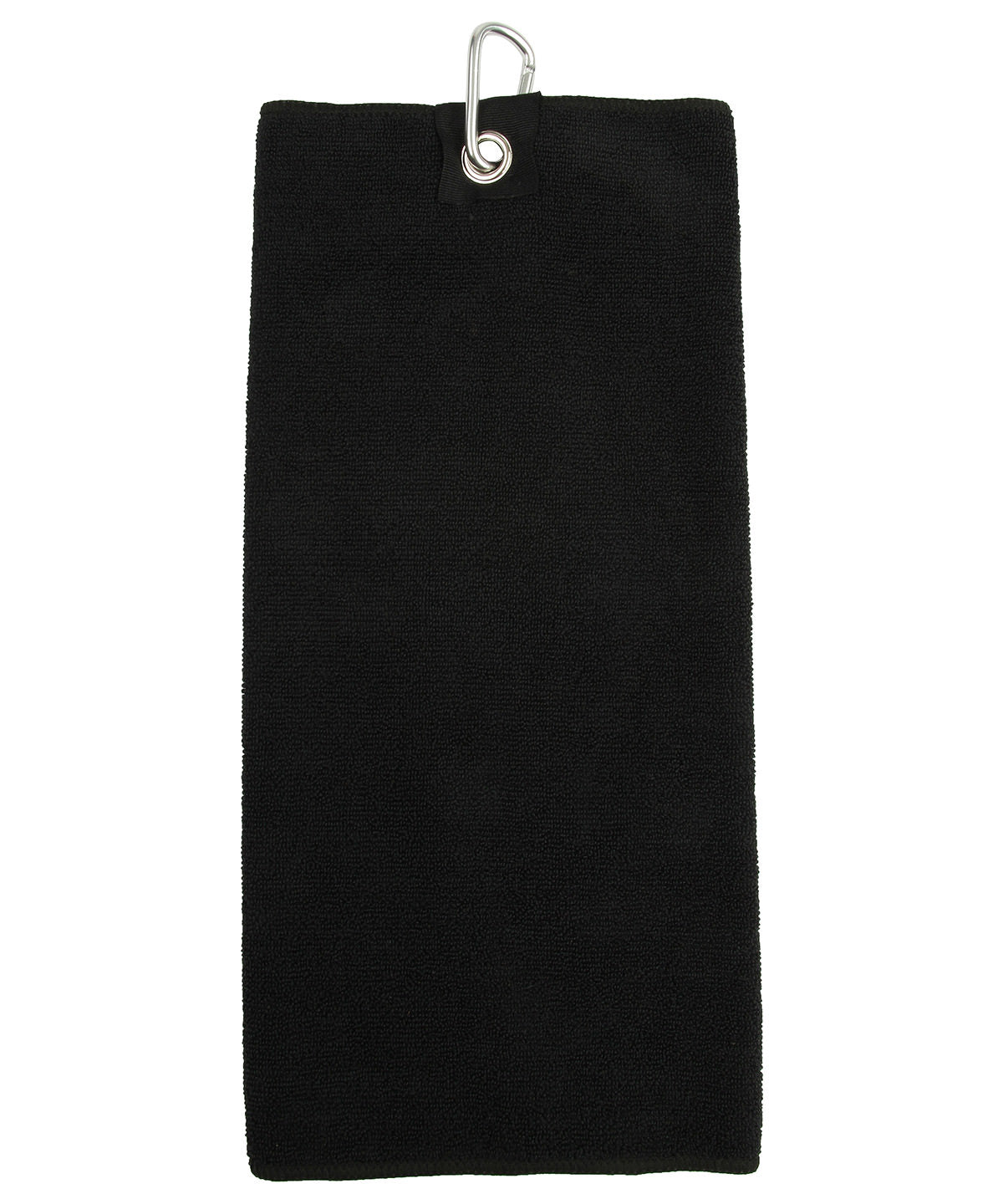 Towel City Microfibre Golf Towel - Black