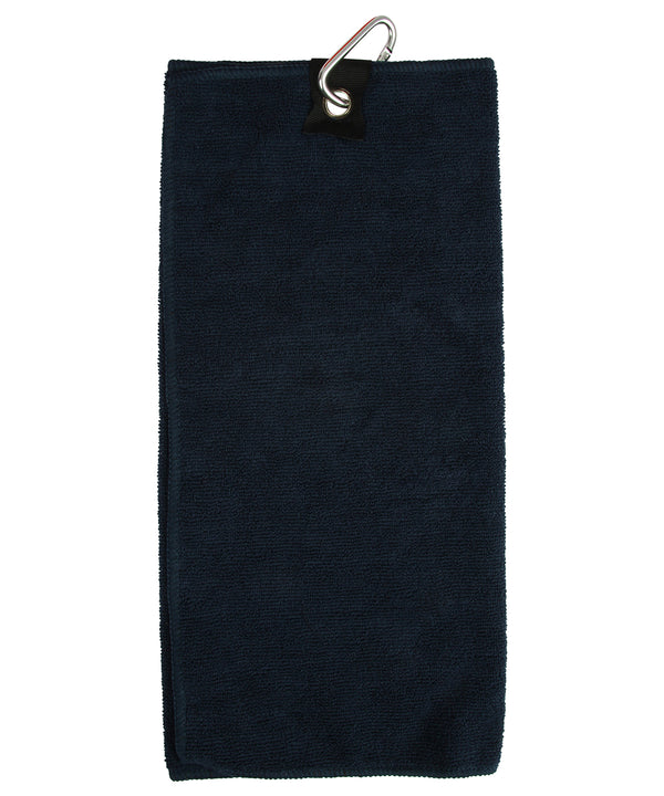 Towel City Microfibre Golf Towel - Navy