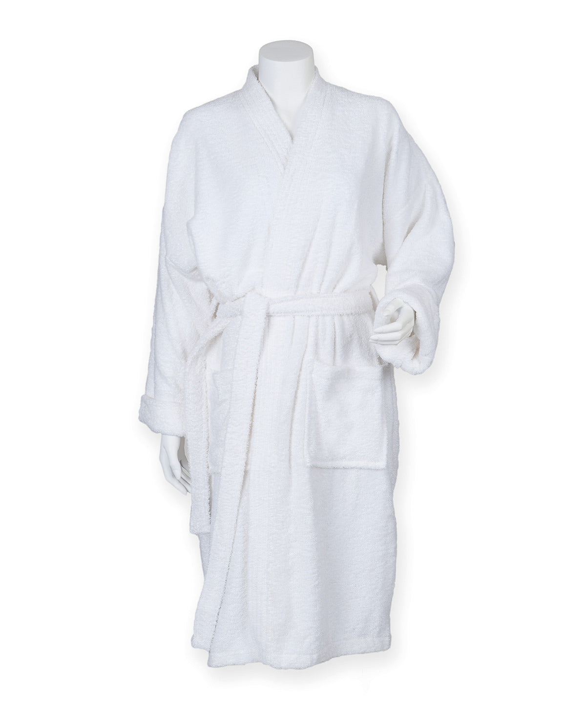 Towel City Kimono Robe - White