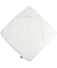 Towel City Babies' Hooded Towel - White/White