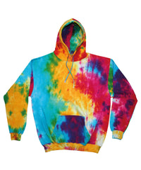 Colortone Rainbow Tie-dye Hoodie - Multi Rainbow