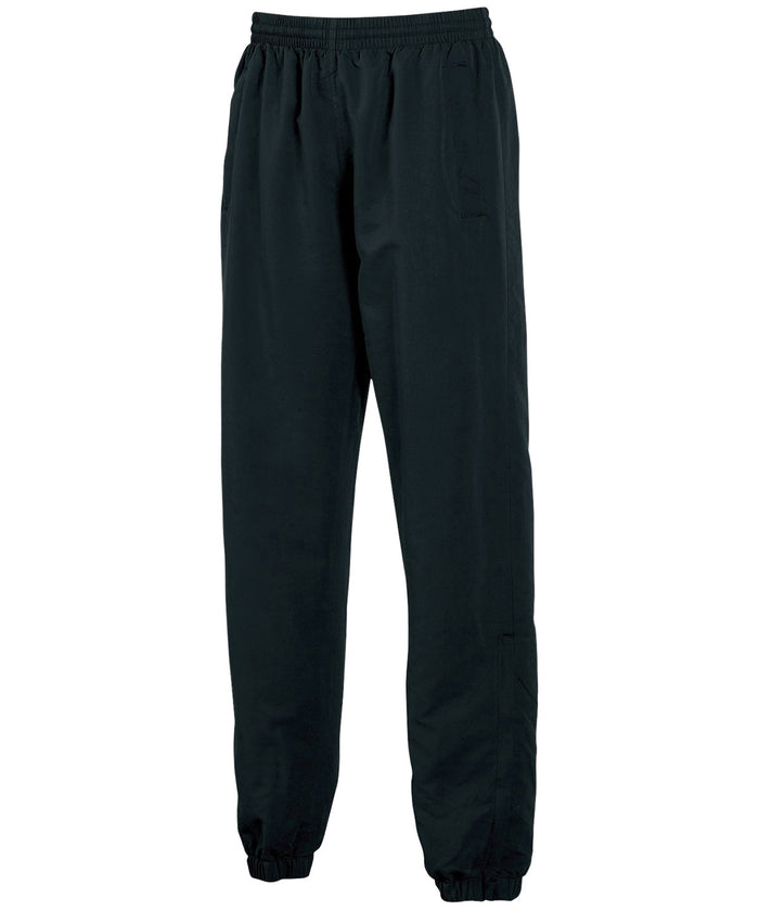 Tombo Lined Tracksuit Bottoms - Black