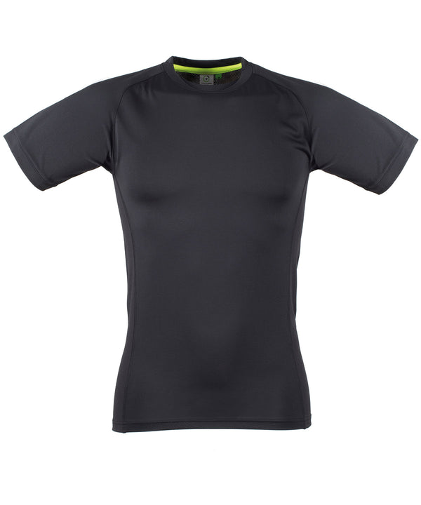 Tombo Slim Fit T-shirt - Black/Black