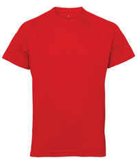 Men's TriDri® Panelled Tech Tee - Fire Red