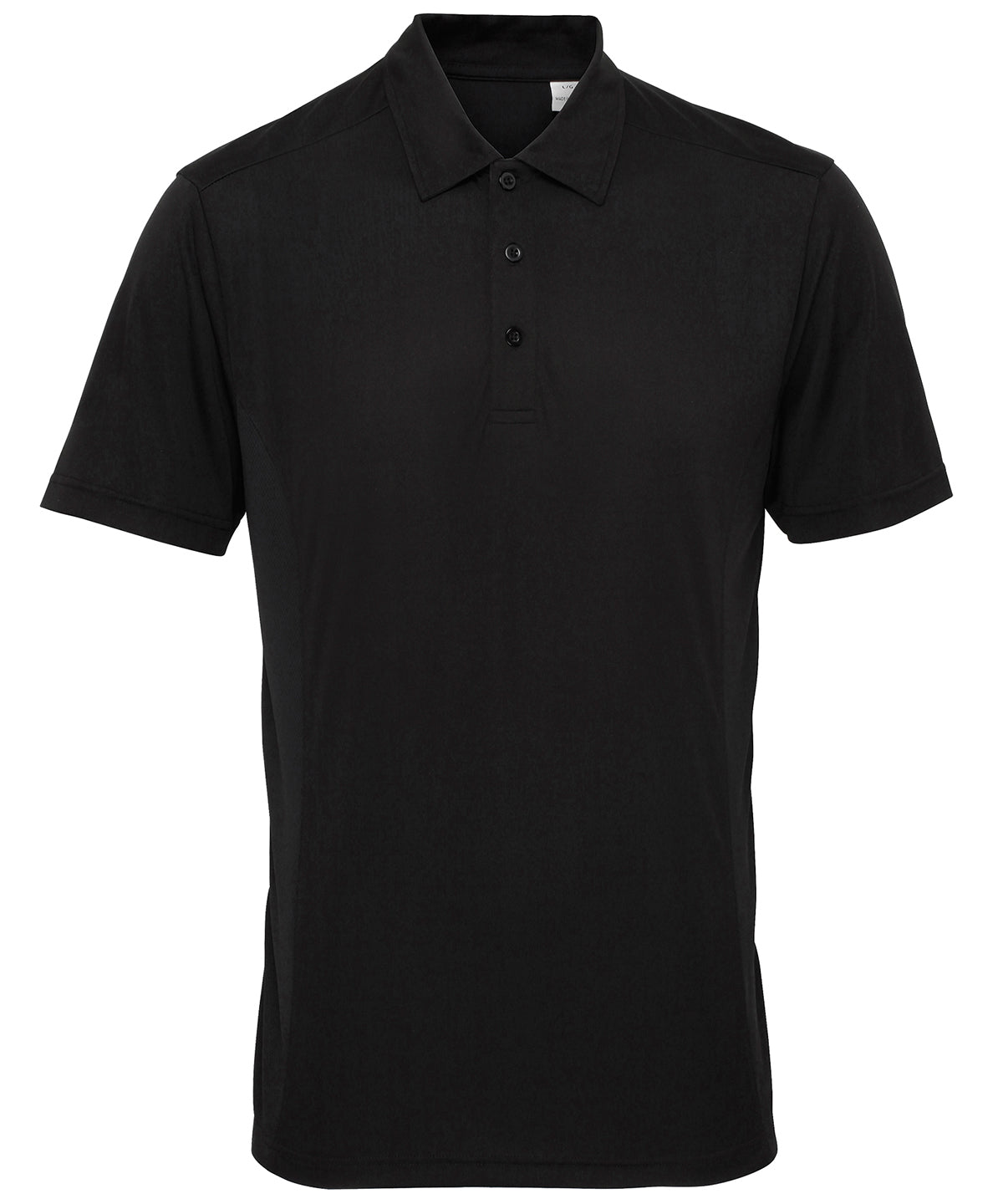 Men's TriDri® Panelled Polo - Black*