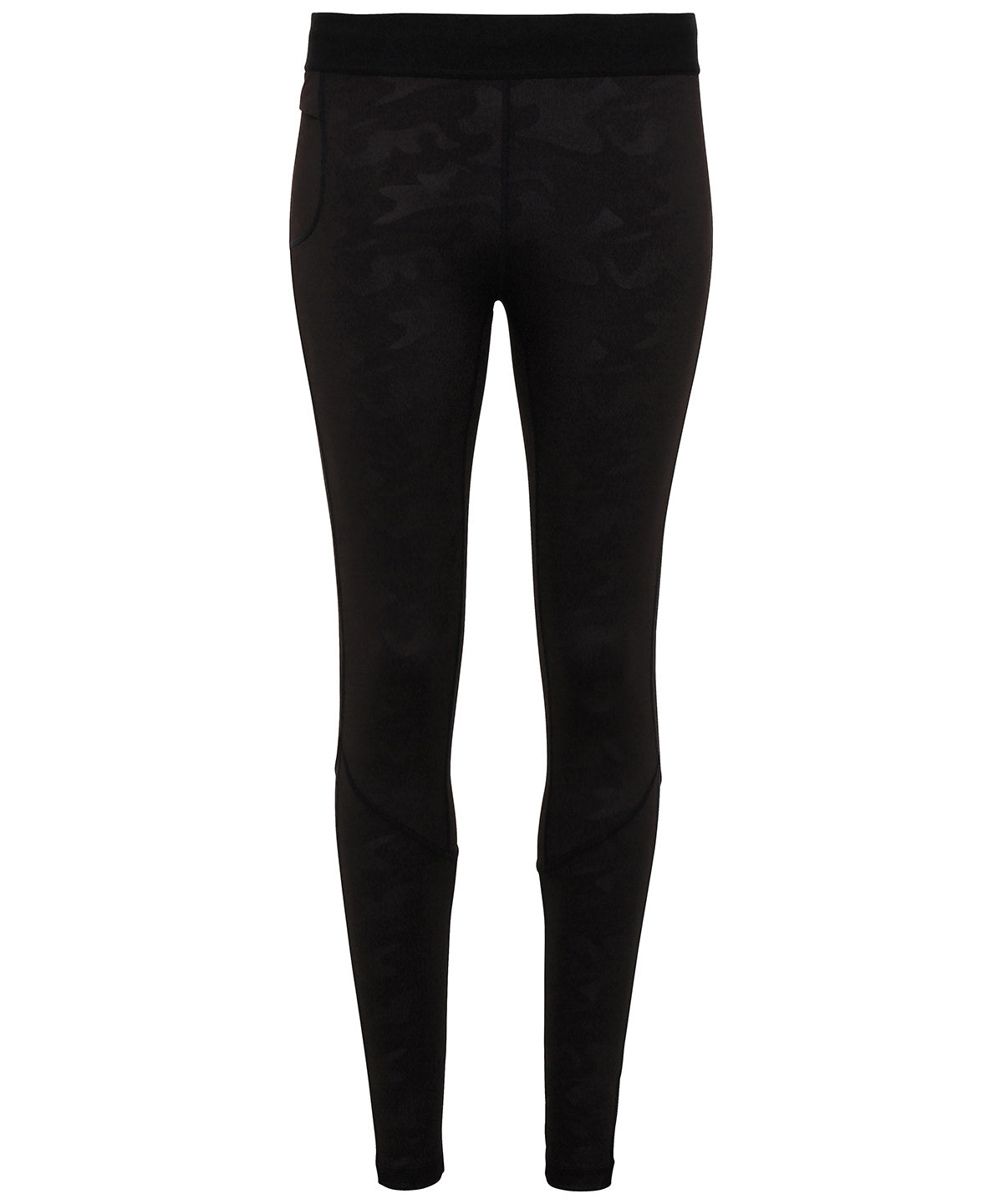 Men's TriDri® Training Leggings - Black Camo