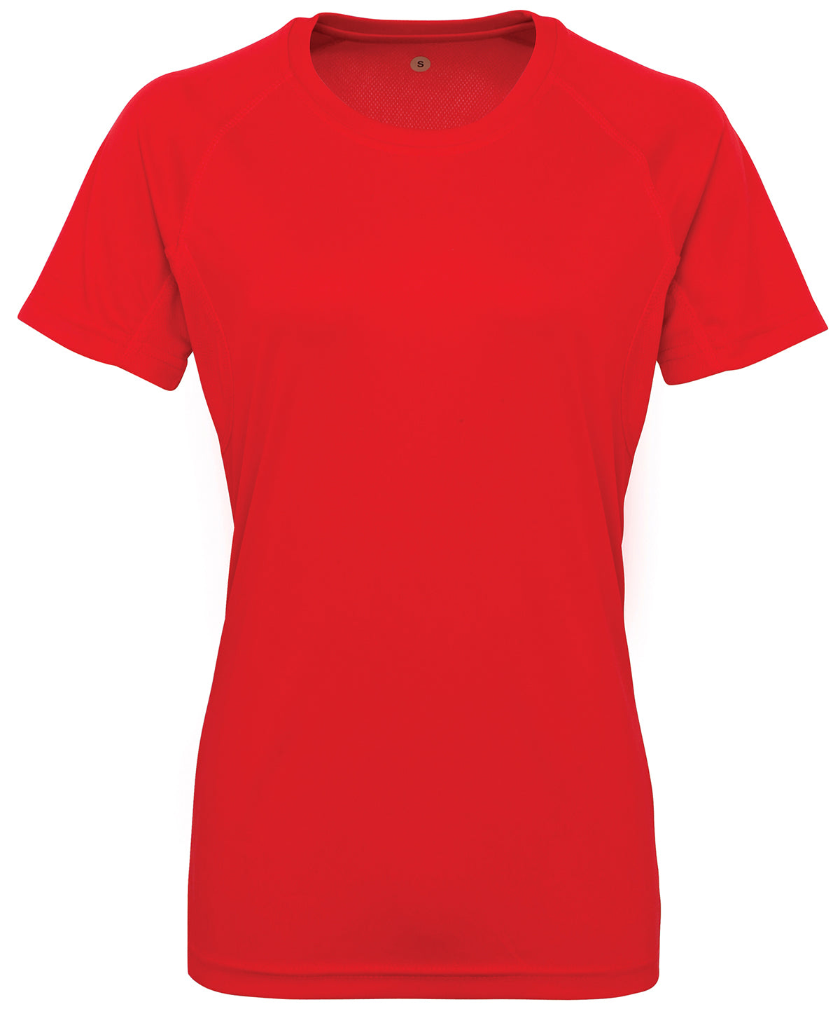 Women's TriDri® Panelled Tech Tee - Fire Red