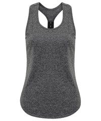 Women's TriDri® Performance Strap Back Vest - Black Melange