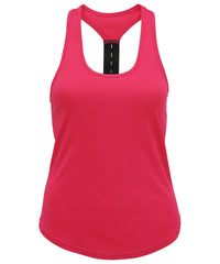 Women's TriDri® Performance Strap Back Vest - Hot Pink